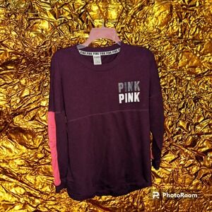 Victoria's Secret Pink Sweatshirt Women's‎ Size XS (F27)